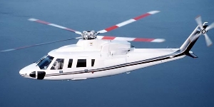 Sikorsky S-76 view for Naples charter