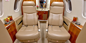 Learjet 40 view for Naples charter