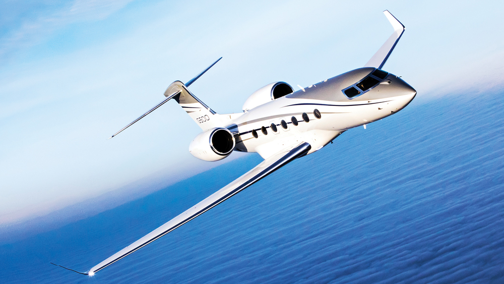 Gulfstream G500 view for Naples charter