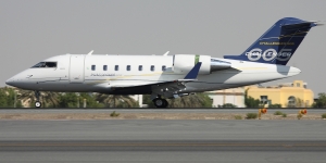Challenger 605 view for Naples charter