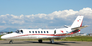 Cessna Citation V view for Naples charter