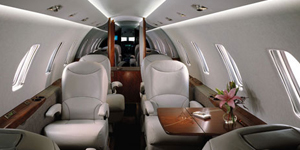 Cessna Citation Excel / XLS view for Naples charter