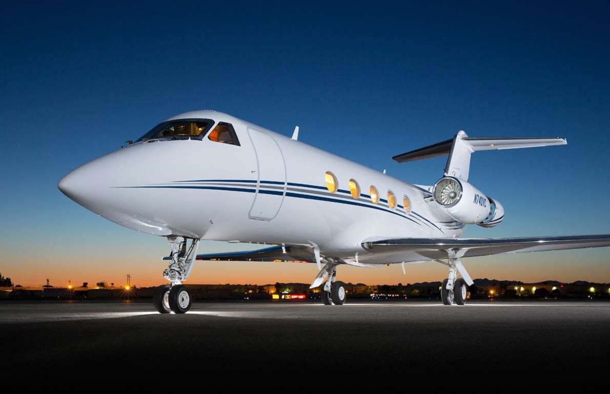 Gulfstream III / G3 view for Naples charter