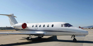 Cessna Citation III view for Naples charter