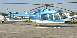 Bell 407 view for Naples charter
