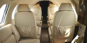 Cessna Citation V view for Naples charter