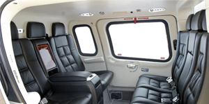 Agusta 109 view for Naples charter