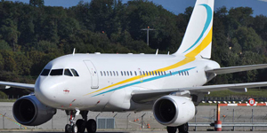 Airbus A318 Elite view for Naples charter
