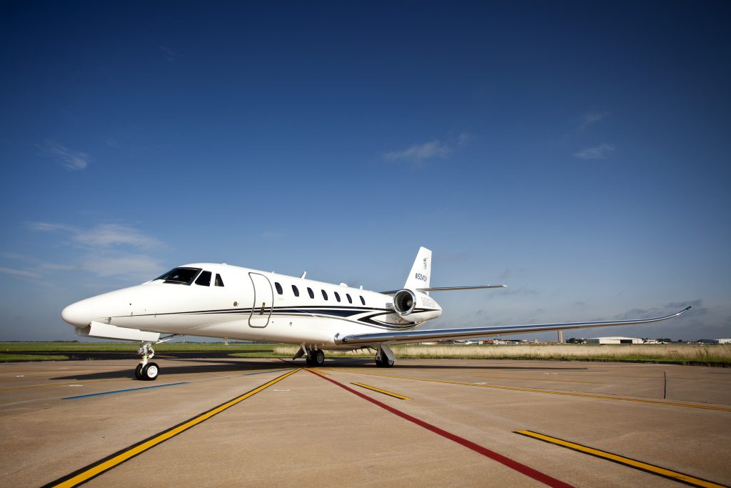 Citation Sovereign super midsize jet for Naples charter