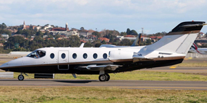 Beechjet 400A view for Naples charter