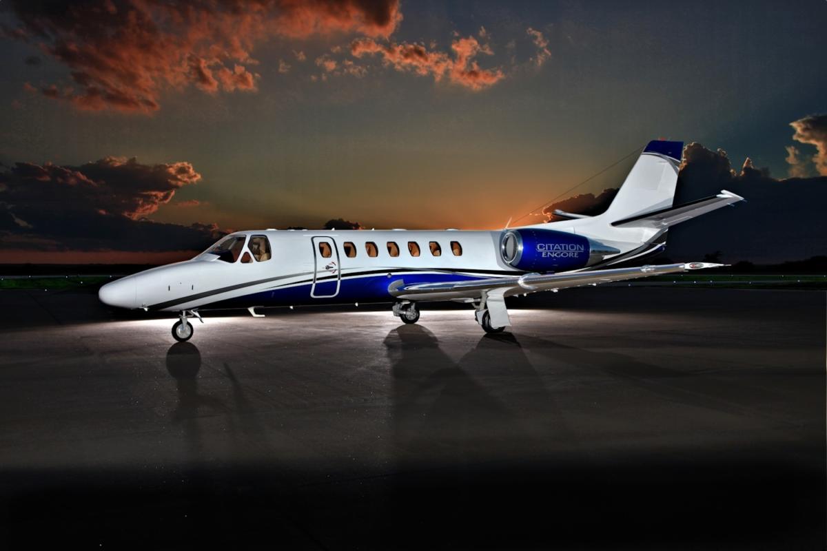Cessna Citation Encore view for Naples charter