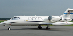 Learjet 35 view for Naples charter