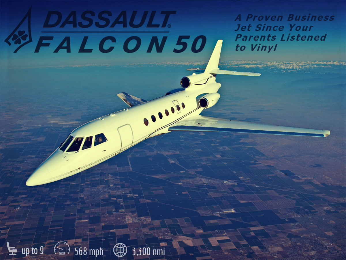 Naples Dassault Falcon 50 Charter