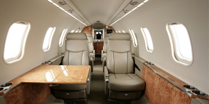 Learjet 45 view for Naples charter