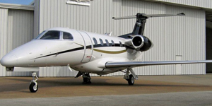Embraer Phenom 300 view for Naples charter