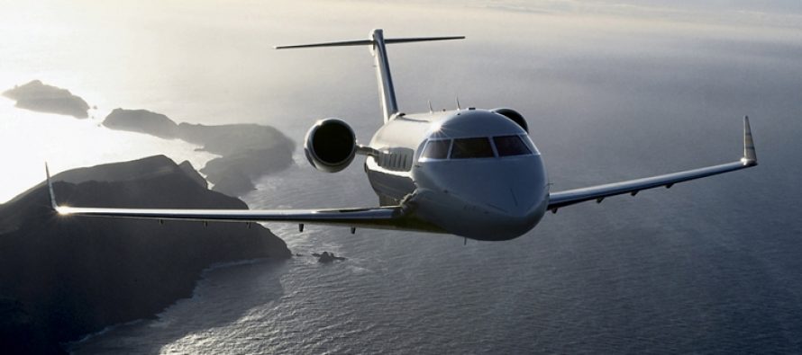 Challenger 600 heavy jet for Naples charter