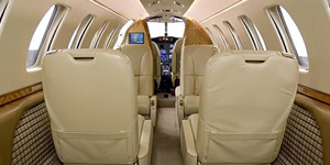 Cessna Citation CJ3 view for Naples charter
