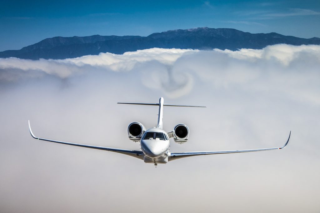 Citation X / 10 super midsize jet for Naples charter