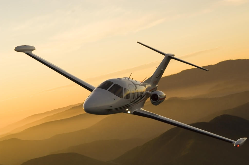Eclipse 500 view for Naples charter