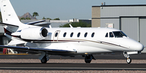 Cessna Citation Excel / XLS view for Naples charter