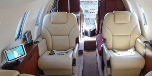 Cessna Citation III view for Naples charter