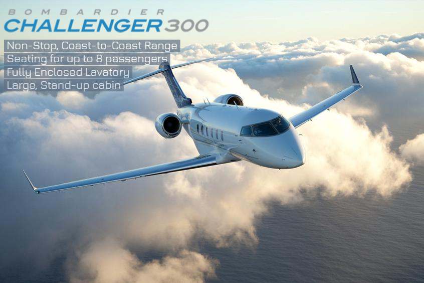 Naples Bombardier Challenger 300 Charter