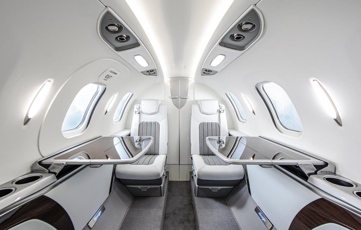 HondaJet Elite view for Naples charter
