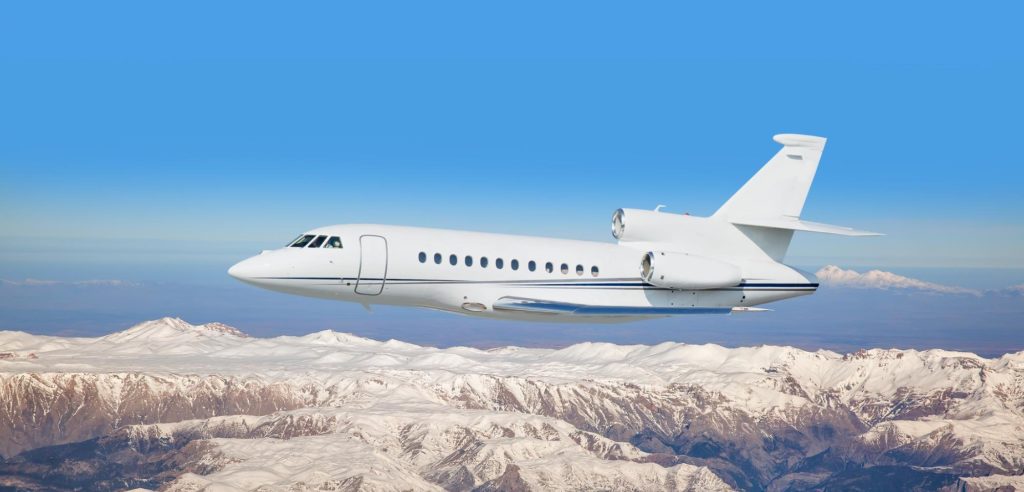 Dassault Falcon 900EX heavy jet for Naples charter