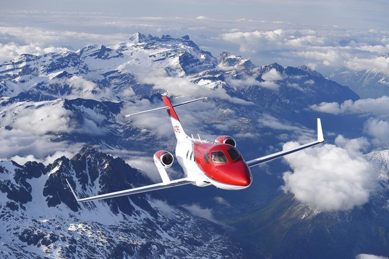 Honda HA-420 HondaJet entry-level jet for Naples charter