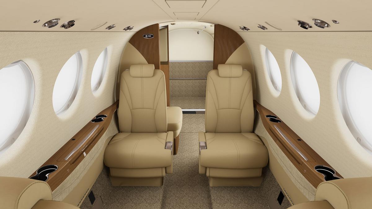 Beechcraft King Air 260 view for Naples charter