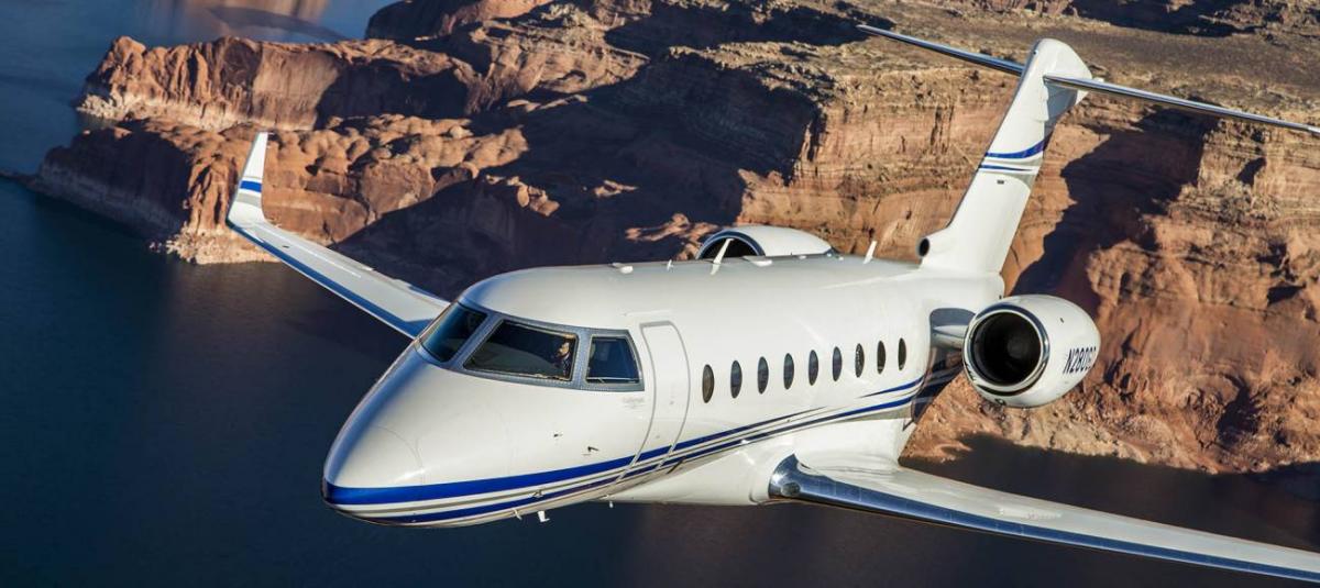 Gulfstream G280 view for Naples charter