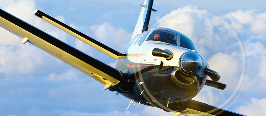 Socata TBM 850 turboprop for Naples charter