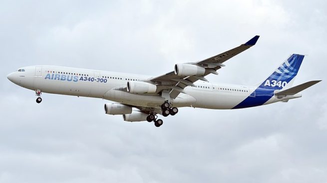 Airbus A340-300 vip airliner for Naples charter
