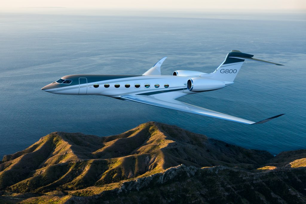 Gulfstream G800 long range jet for Naples charter