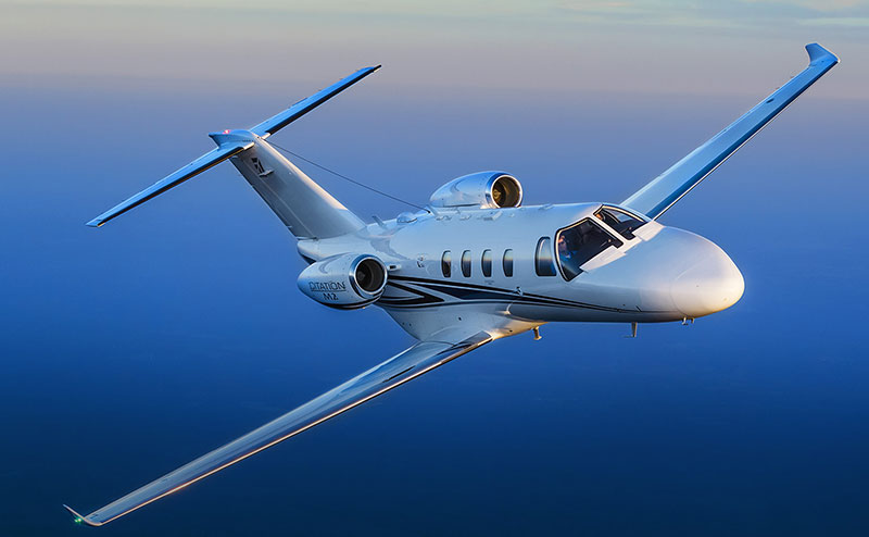 Cessna Citation M2 entry-level jet for Naples charter