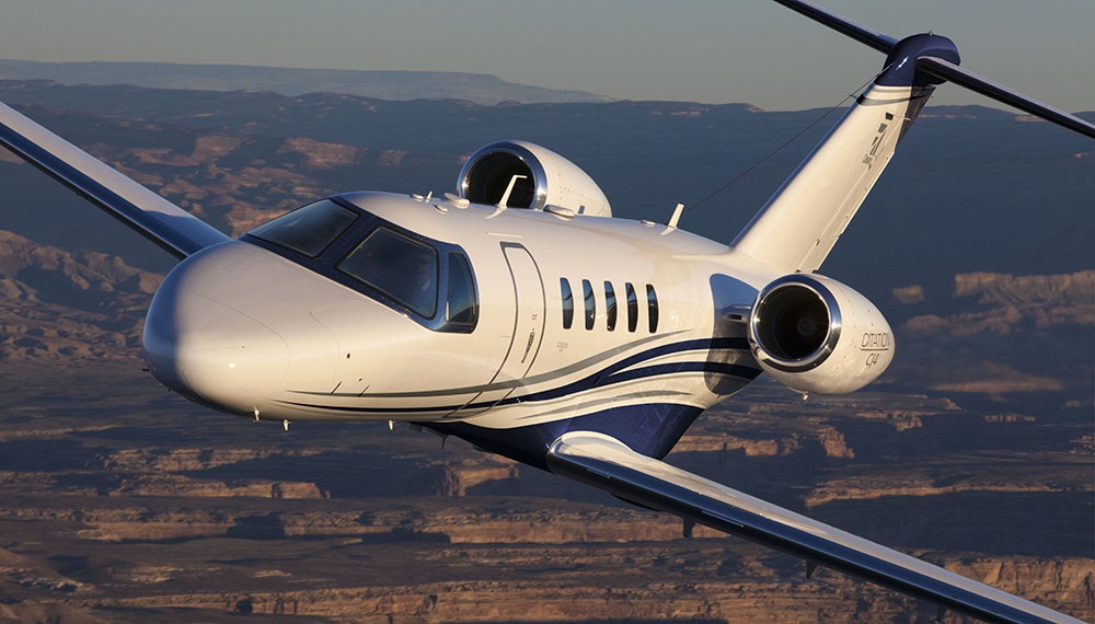Cessna Citation CJ4 light jet for Naples charter