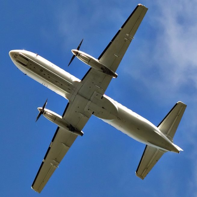 Saab 340 cargo aircraft for Naples charter