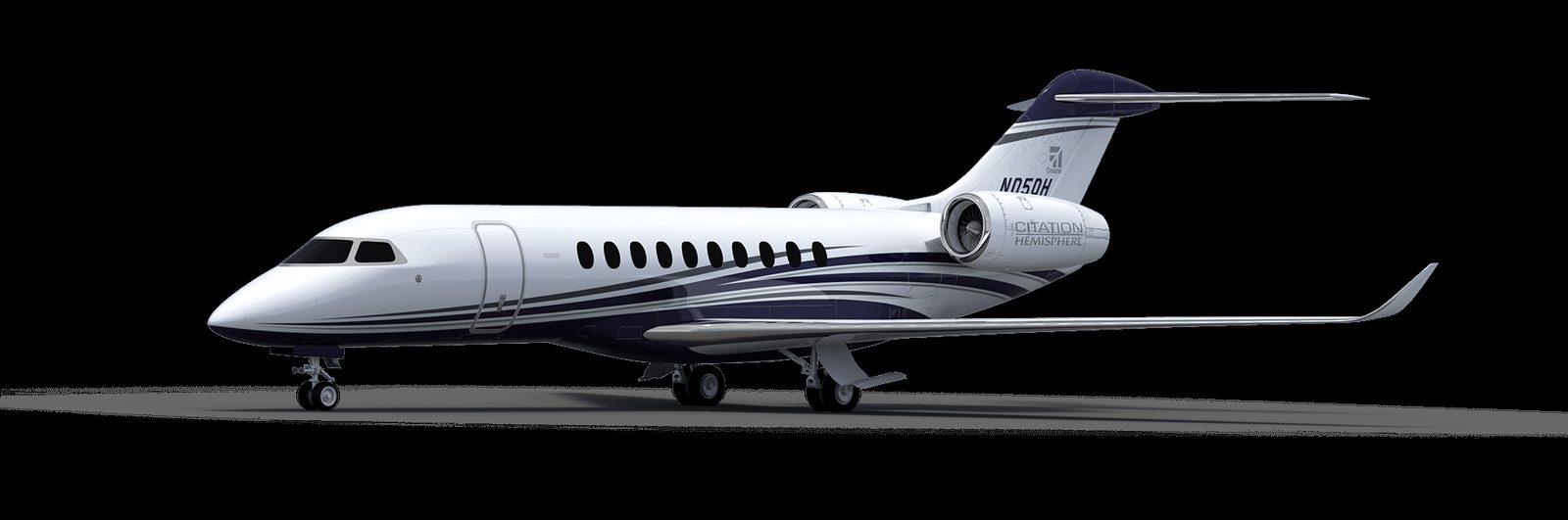 Cessna Citation Hemisphere view for Naples charter