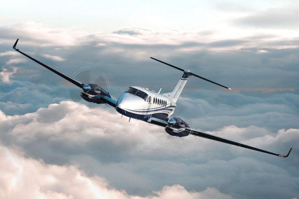 Beechcraft King Air 360 turboprop for Naples charter