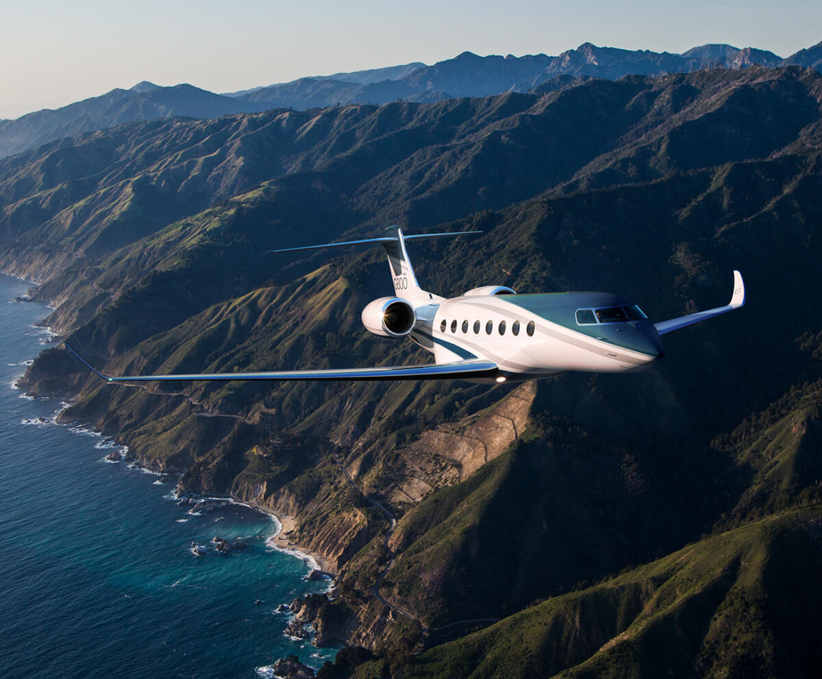 Gulfstream G800 view for Naples charter