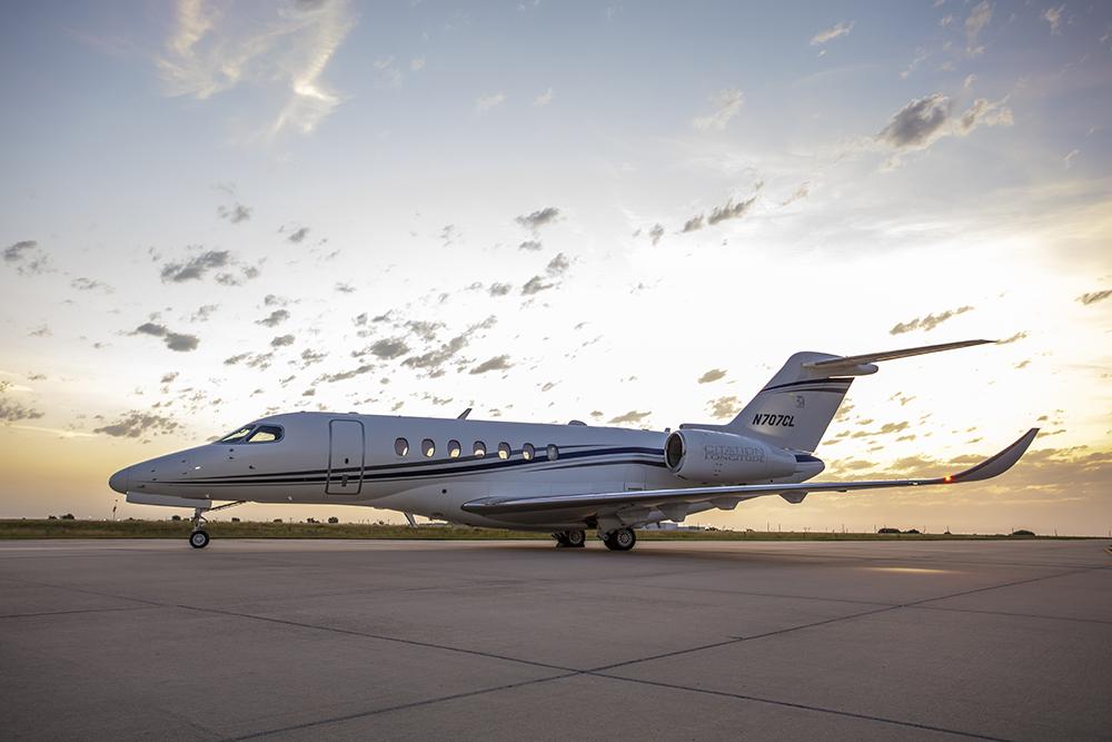 Cessna Citation Longitude exterior for Naples charter