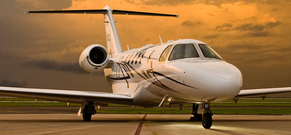 Cessna Citation CJ4 view for Naples charter