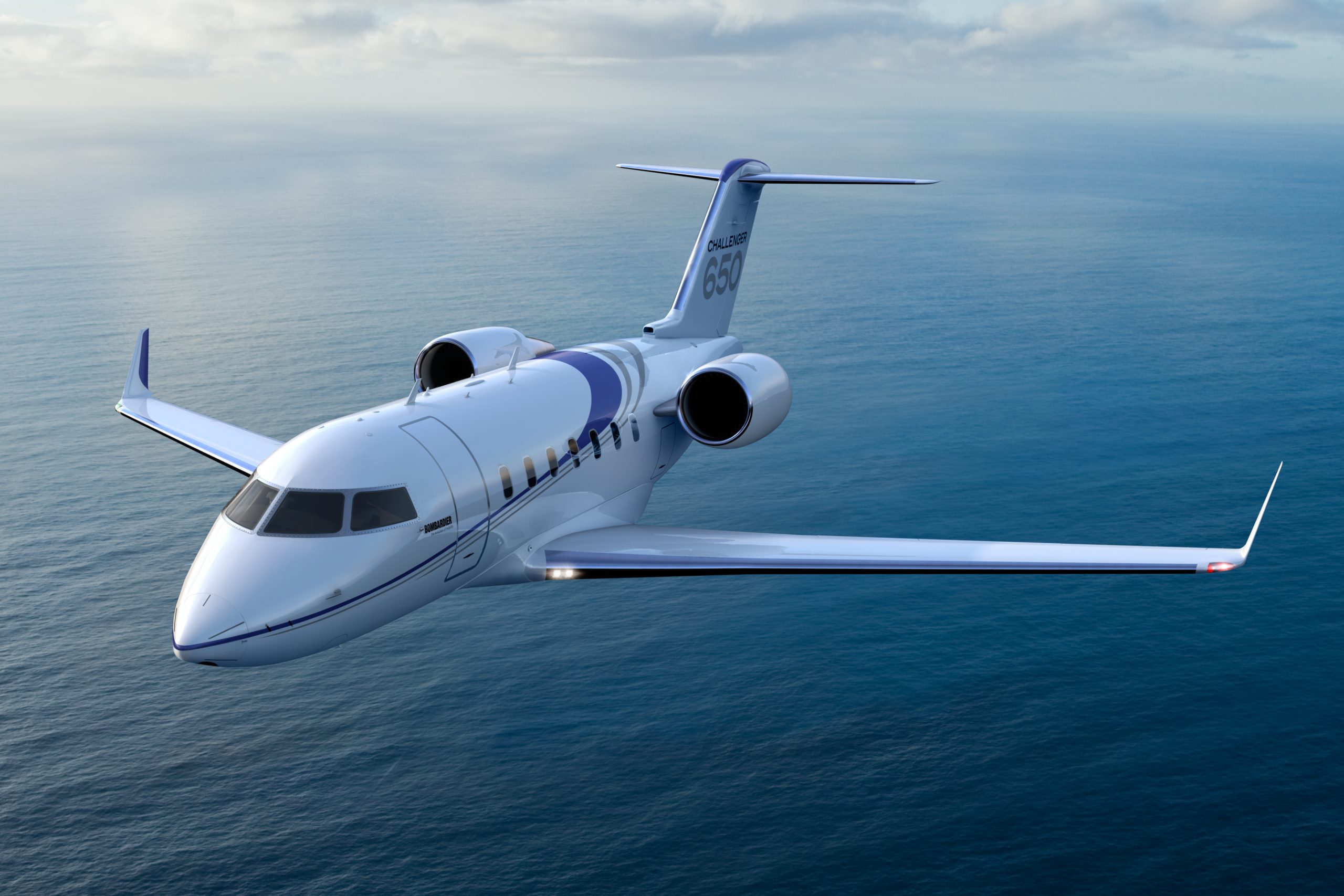 Bombardier Challenger 650 heavy jet for Naples charter